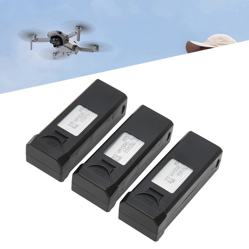 3PCS Drone Lithium Battery Portable Rechargeable 1800MAH 3.7V Quadcopter Drone