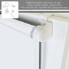 Set of 2 Roller Blind Klemmfix Replacement Parts, Klemmfix Bracket