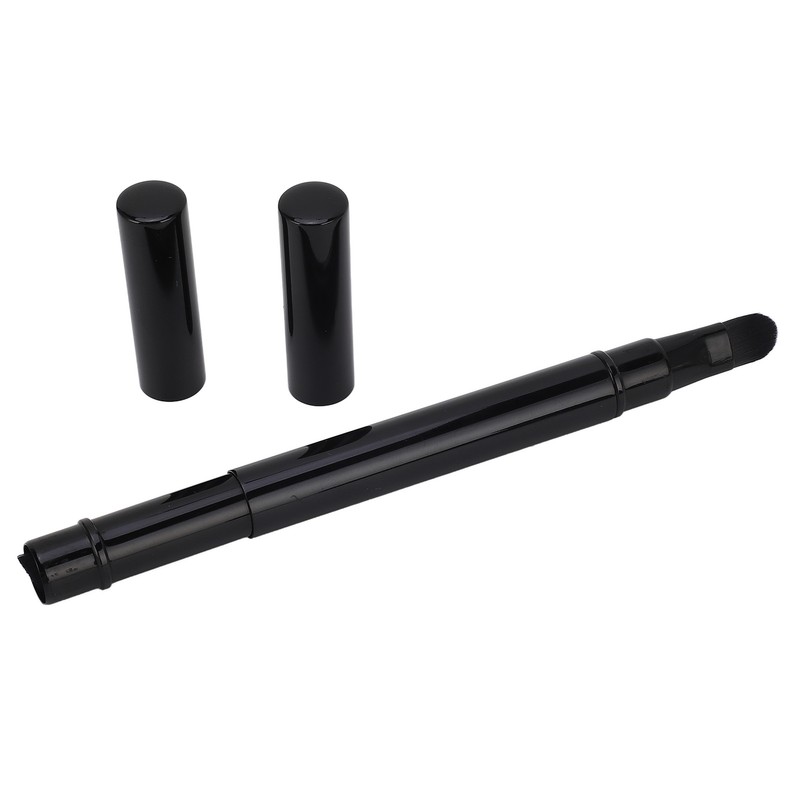 Portable Retractable Makeup Brush Double Ended Makeup Brush for Eyebrow