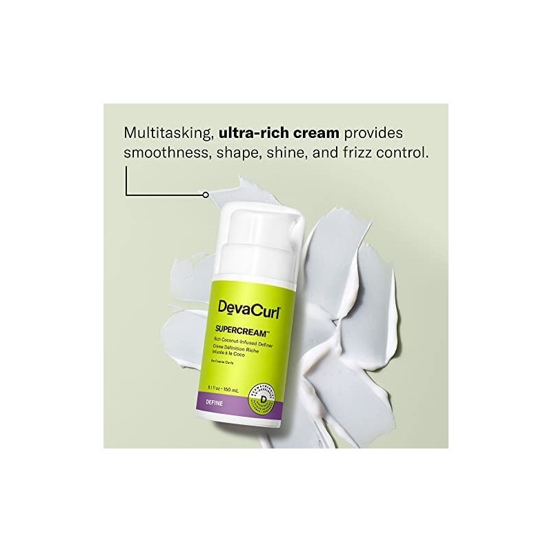 DevaCurl SuperCream Definidor hidratante ultra nutritivo, 150 ml