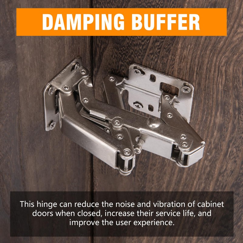 2 Pack 170° Door Hinge, Full Overlay Concealed for Corner