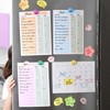 WEYOUNG 36 Pack 4 Colours Round Fridge Magnets, Strong Magnet