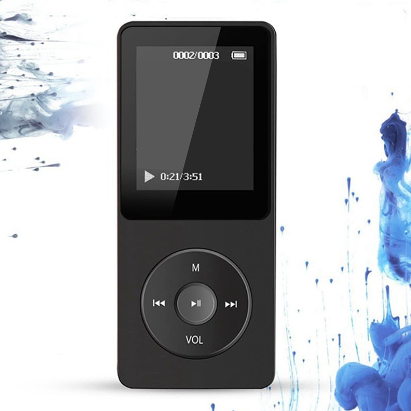MP3 MP4 Player Bluetooth 5.0 Ultra Thin Digital LCD 1.77