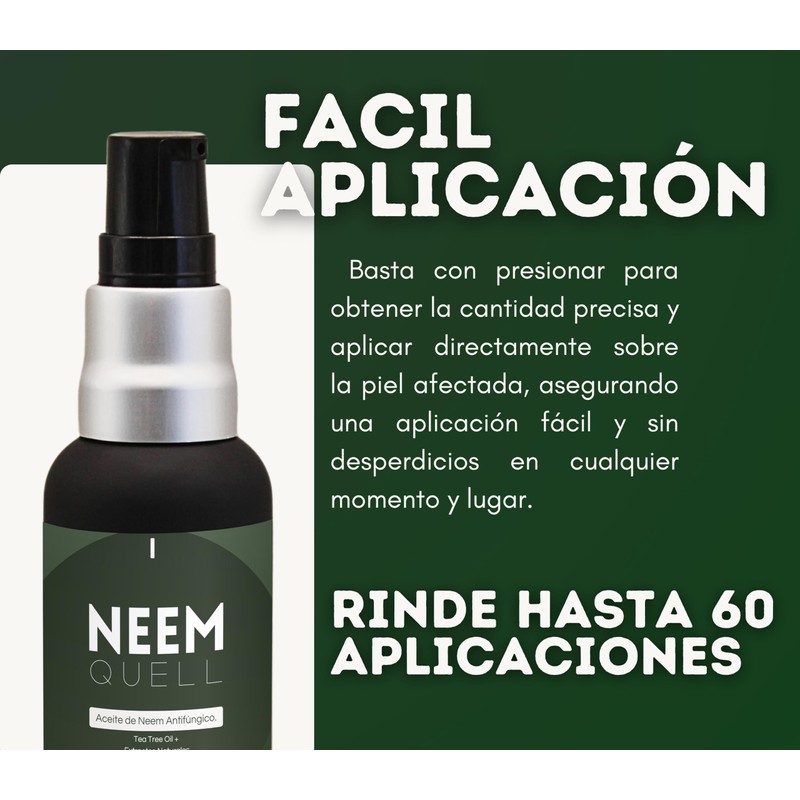Neem Quell 30ml. - Aceite de Neem Puro 100% Natural