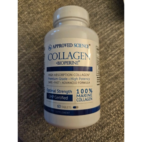 Approved Science Collagen Count 60 Tablets EXP : 7/25