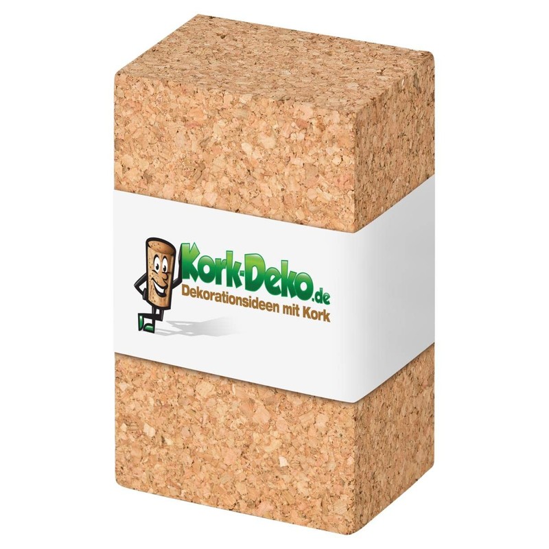5 x cork sanding blocks with rounded edges, 10 x