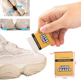1 XSneaker Eraser, White, Magic Eraser Sponge, Dirt Eraser, Leather Shoes, Eraser, Dirt Eraser, Eraser Sponge Cleans Thoroughly, Eraser Sponge, Wonder Sponge
