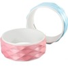 Star Yoga Wheel Pilates Exercise Massage Stretching 2-Color Yoga Wheel Pilates Massage Pink