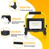 YOJZMA 30W Portable Folding LED Work Light 3000LM LED Construction