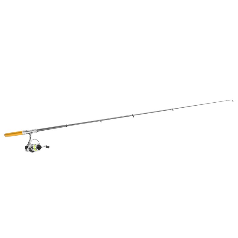 Portable Mini Pen Shape Fishing Rod Pole Pocket Retractable Fishing