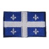Velcro Patch Canada Flag Quebec State Flag Patch (Quebec Blue)