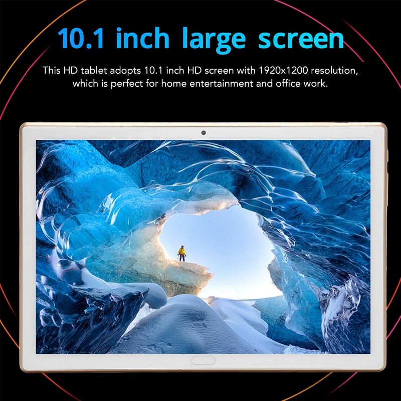 10.1 Inch Tablet 128GB ROM 8GB RAM 5G WiFi 1920x1200