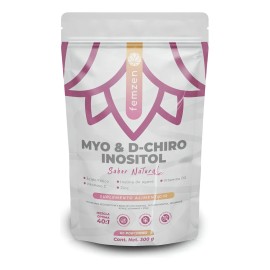 Femzen  Suplemento Alimenticio en Polvo para Mujeres con Myo-Inositol y D-Chiro en Relacin 401, Folato, Vitamina D3 y Zinc. Apoya el equilibrio...    