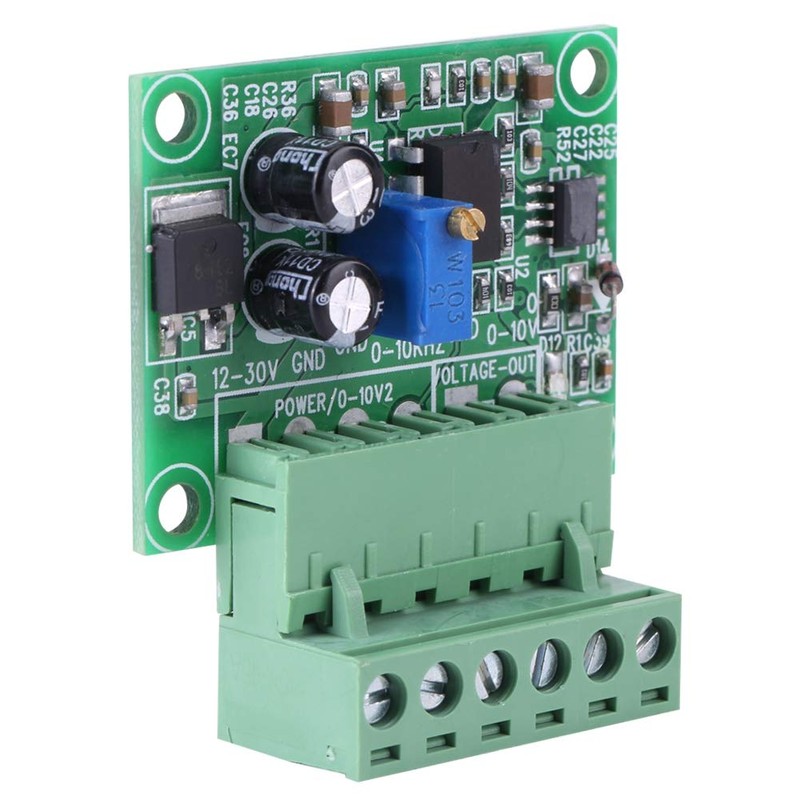 Akozon Frequency Voltage Converter Frequency Voltage Converter 0-10KHz to 0-10V