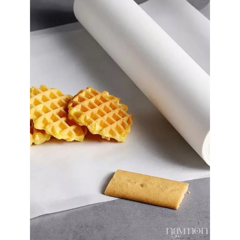 Naymon Papel Encerado Antiadherente Hornear Reposteria Alimentos 5m
