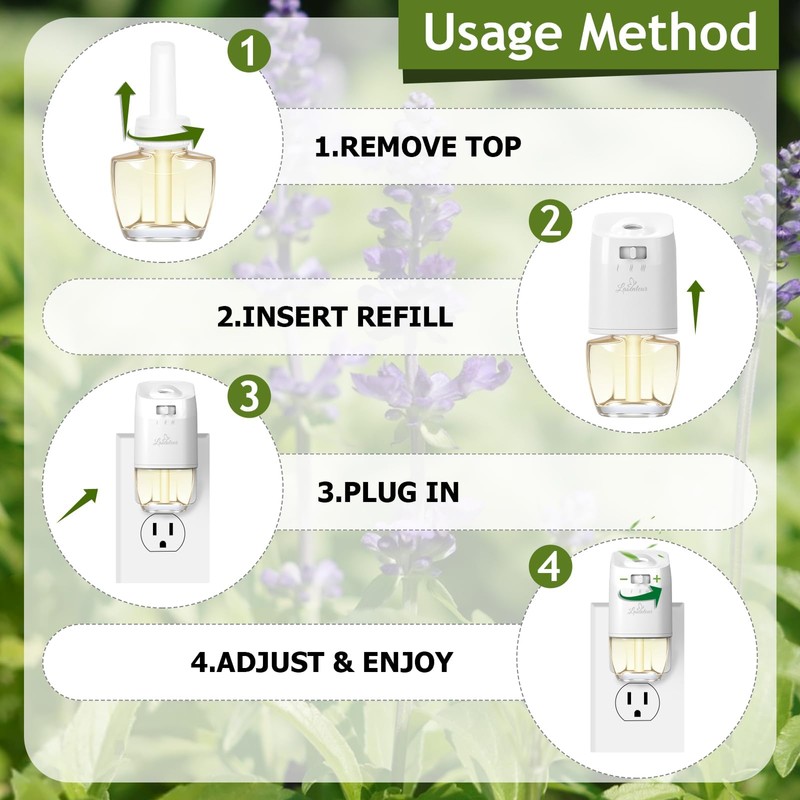 Plug Ins Refills Air Freshener 6 Pack