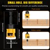 5PCS Countersink Drill Bit Set, Low Friction Depth Stop, 1/8