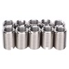 10Pcs Thread Inserts Reducing Nut Repair Tool 303 Stainless Steel