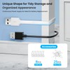 OXZEEWEE Extra Long USB A to USB C Extension Flat