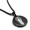 Comfort Zone Studios Stainless Steel Rabbit’s Foot Good Luck Charm