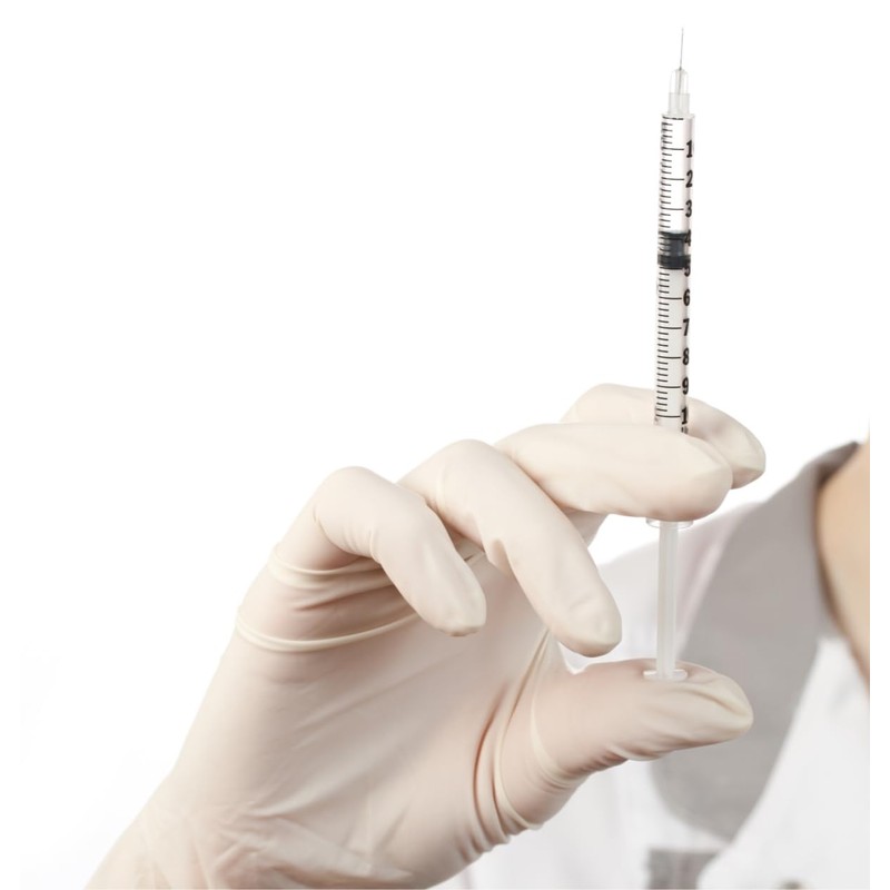 EbonCanvas 1/2ml 29G 1/2 Inch Measuring Syringes Lab Supplies, Individually