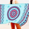Viceda Blue Large Thin Beach Towel, Swimming Quick Dry Towel,
