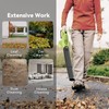 Leaf Blower Cordless with 2 Battery and Charger, 130MPH 180CFM