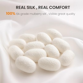 6PCS 100% Mulberry Silk Scrunchies，【No Damage】【6A Grade Silk】【Strong Elasticity】22 Momme Pure Silk Scrunchies for Hair，Silk hair ties For Women，Multicolor-A X6