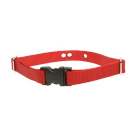 EverRouge Lupine 3/4-Inch Red Containment Collar Strap for Small Dogs