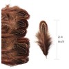 100 pcsHappy Feather Natural Pheasant Plumage Feathers 2-3 Inches Plumage