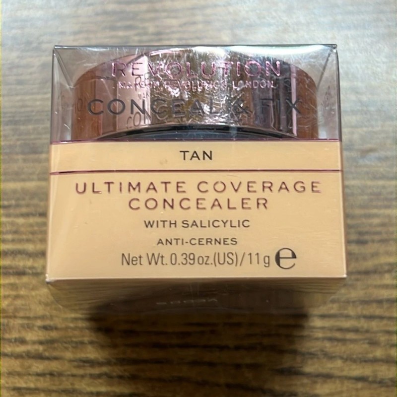 Makeup Revolution Revolution Conceal & Fix “Tan” Ultimate Coverage Concealer