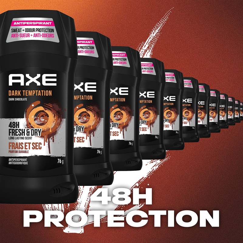 AXE Dark Temptation Antiperspirant Stick for Long Lasting Sweat Protection