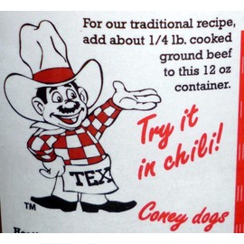 Texas Hot Dog Sauce with MEAT for Coney Dogs,Texas Hots,(3 PACK) Ready To Serve