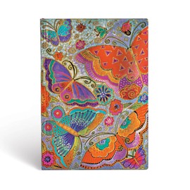 Flutterbyes Midi Unlined Softcover Flexi Journal (240 pages): Unlined Midi (Playful Creations)