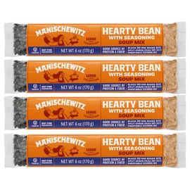 Manischewitz Hearty Bean Cello Soup Mix with Seasoning 6oz (4 Pack)