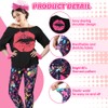 AUTOWT 80s Women Costume Set, 18 Pieces 80s 90s Accessories