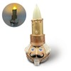 Nutcracker Christmas Flameless Candle, Battery Operated Flickering LED Candle, Real