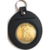 RecoveryChip Universal Large 1.75 Inch Challenge Coin Holder Keychain Black