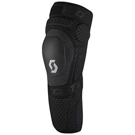 Scott Softcon Hybrid MX Motocross DH Knee Protector Black 2024: Size: M (35-38 cm)
