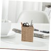 jojofuny 1PC Hand Woven Storage Basket Stylish Tea Table Sundries