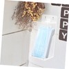 Alipis Acrylic Wall Mount Glove Dispenser Box Transparent Storage for