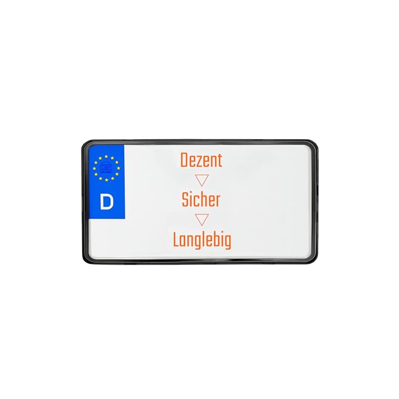License Plate Holder 240 x 130 Light Motorcycle License Plate