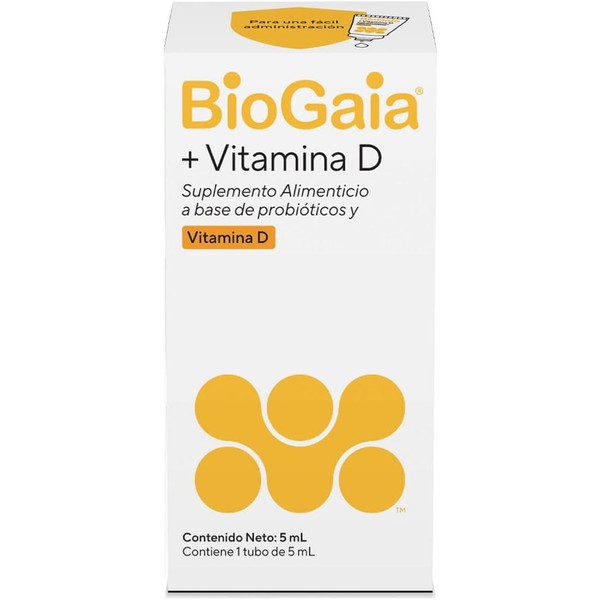 BioGaia Probióticos + Vitamina D Gotas 5 mL