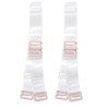 YARBAR Clear Bra Straps Adjustable, Invisible Non-Slip Bra Straps for