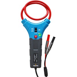 PeakTech P 4205 Flexible Clamp Adapter 30/300/3000 A AC for Multimeter, 4 mm Connection Plug, Current Meter, AMP Clamp for Digital Meter, Clamp Ammeter, P 4205