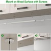 AIBOO Under Cabinet Lighting, Dimmable 12 inch Under Counter Lights,