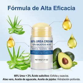 2PCS Crema Hidratante Para Pies con Urea 60