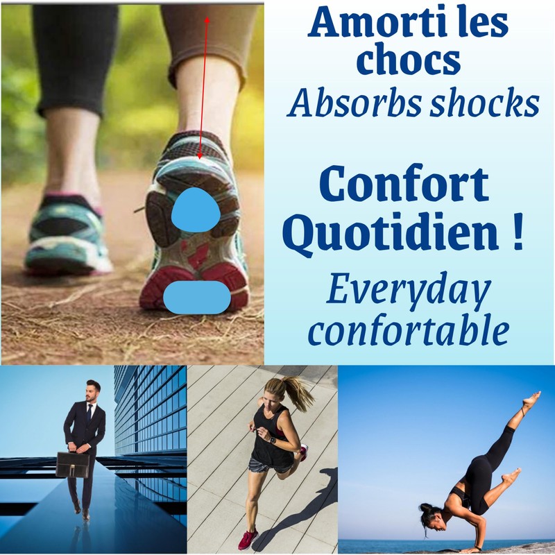 Orthopaedic Gel Comfort Flat Feet EU/Sole Arches for Arch Support,