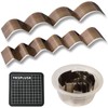 YKSPLUSK 10 Pieces Leather Corner Punch Set, Leather Corner Cutter