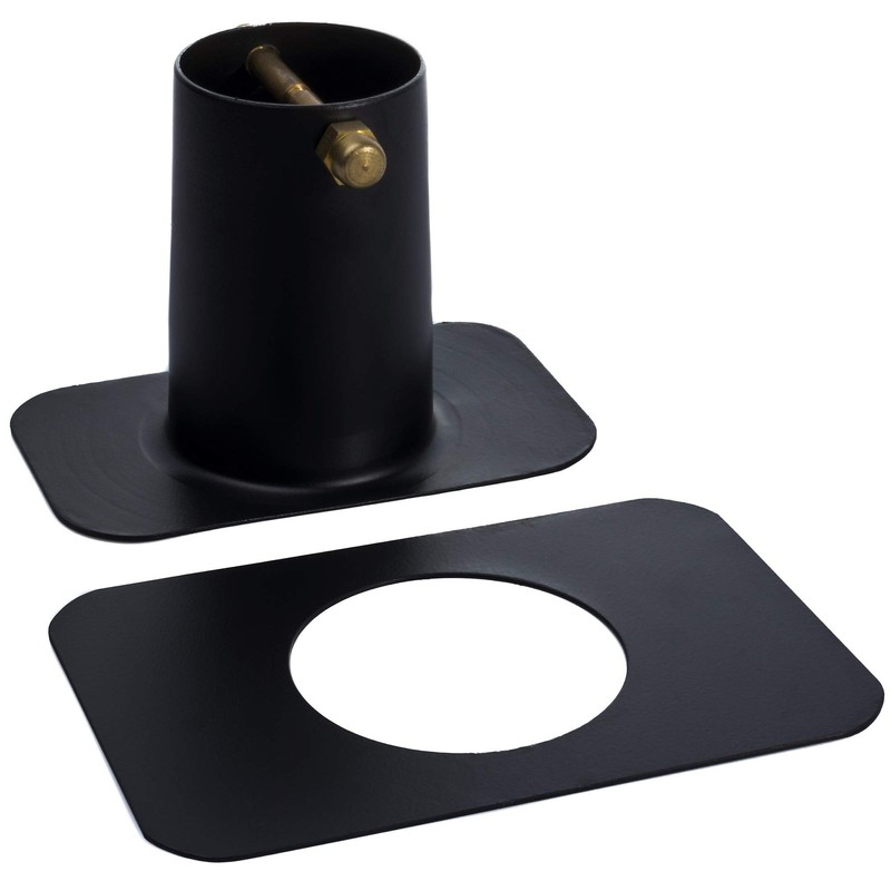 Monarch Rain Chains Gutter Adapter – Standard Adapter with Brass